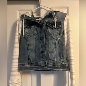 Long sleeve jean jacket